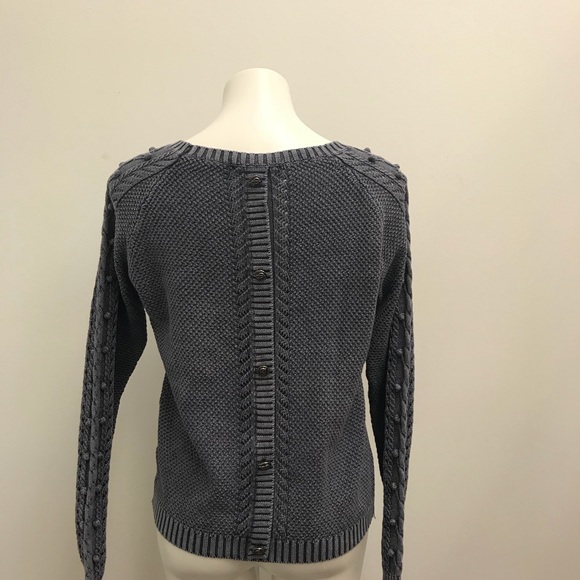 Mason Scotch Button Accent Pom Pom sweater - Picture 3 of 5